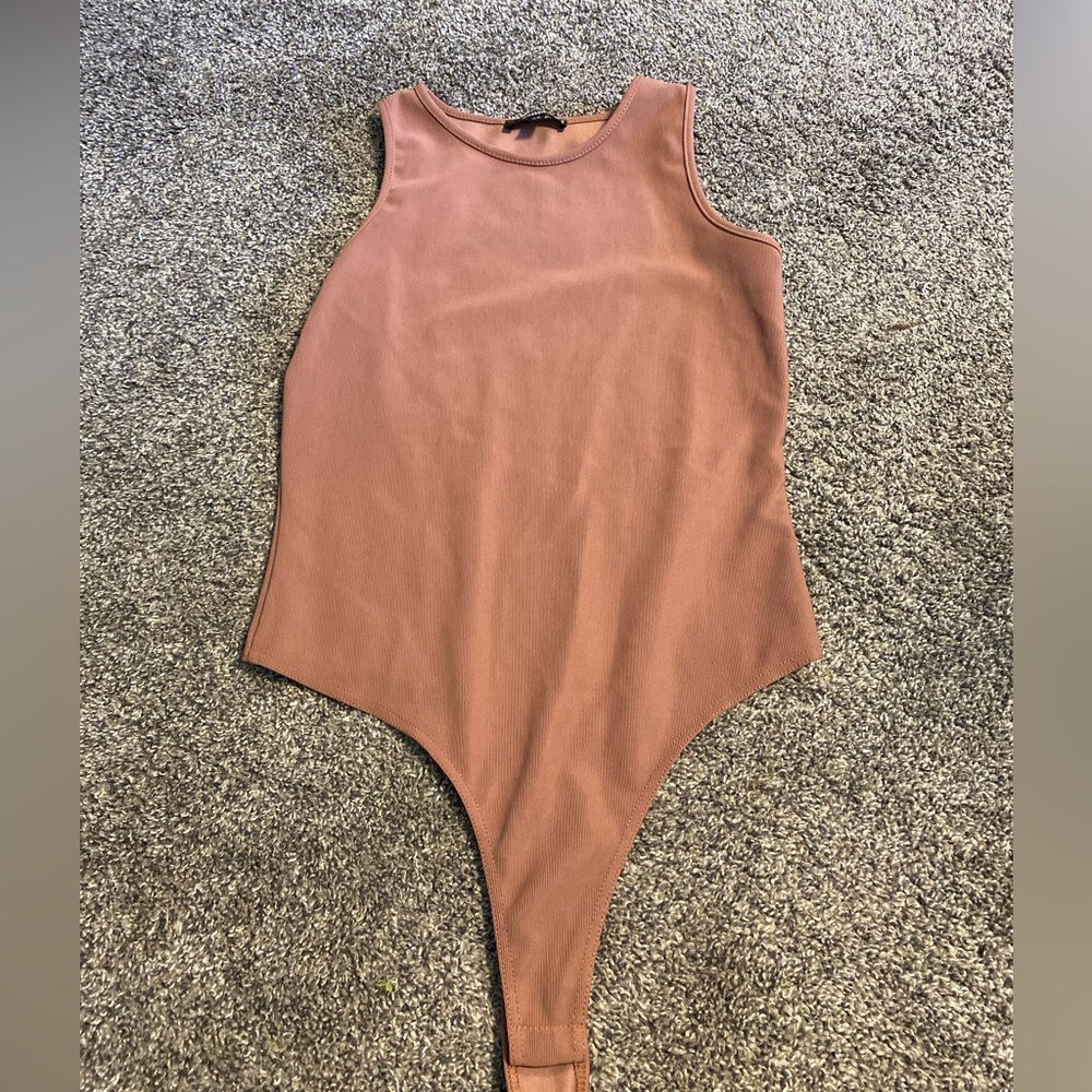 Missguided blush body suit